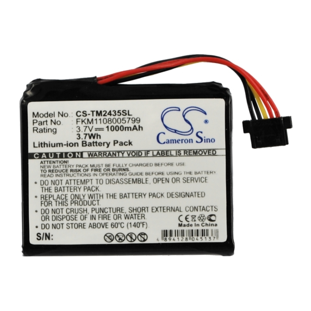 Baterija za GPS, Navigator TomTom CS-TM2435SL
