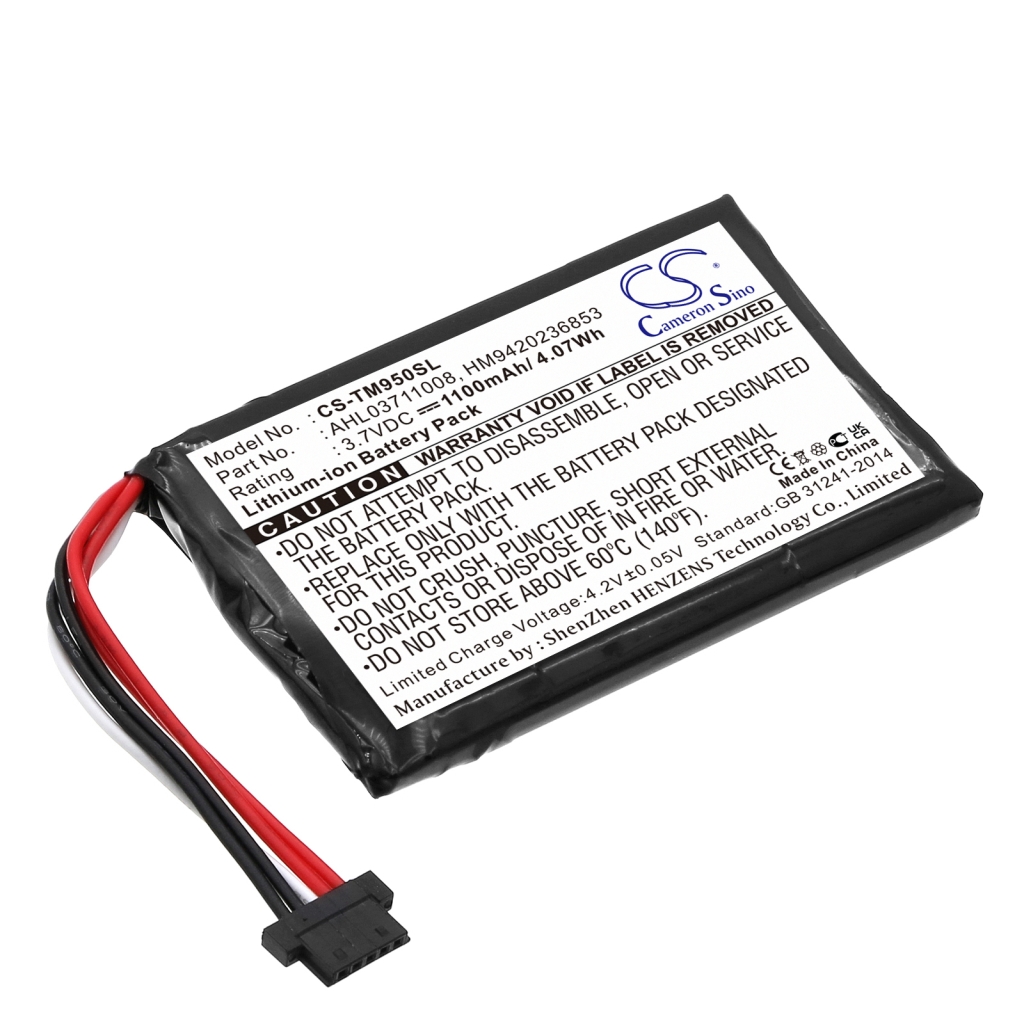 Kompatibilna zamjena baterije za TomTom AHL03711008,HM9420236853