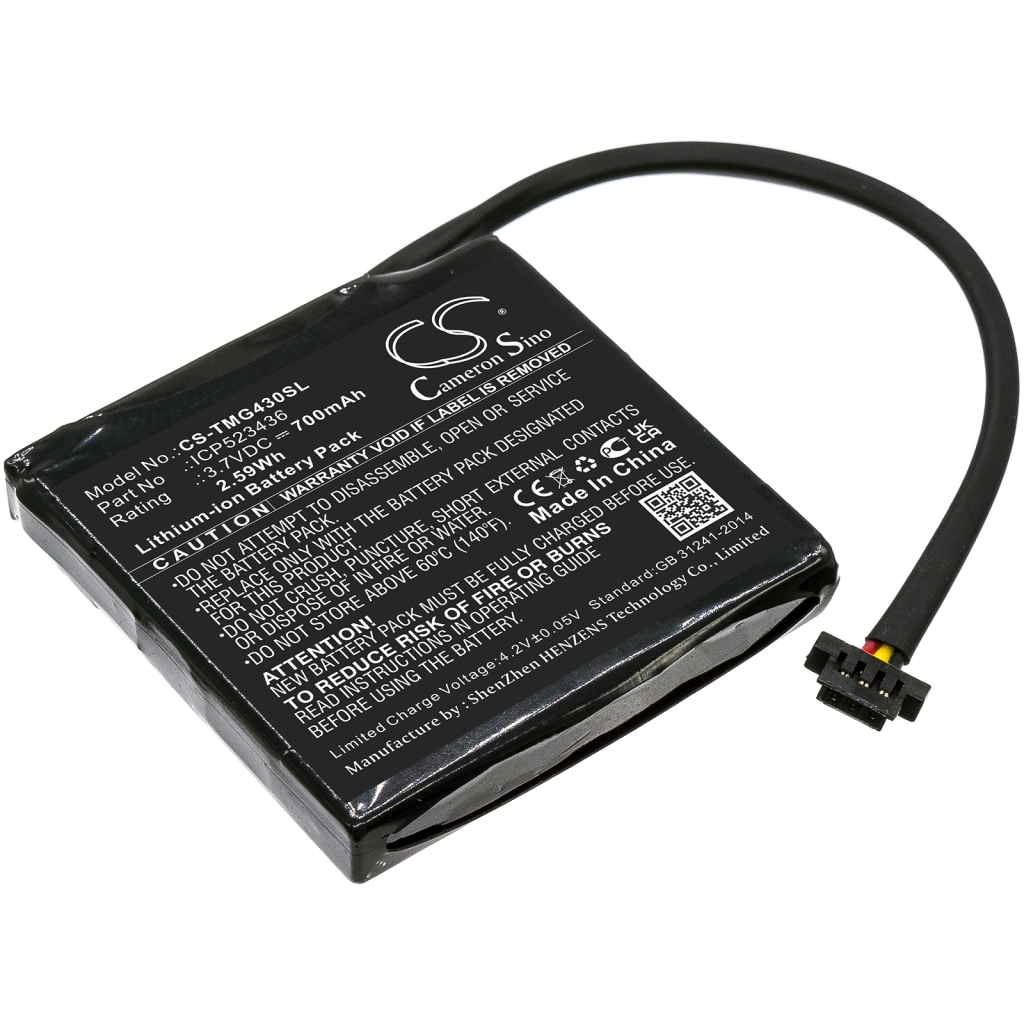 Baterija za GPS, Navigator TomTom CS-TMG430SL