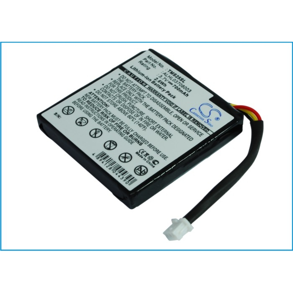 Baterija za GPS, Navigator TomTom CS-TMS25SL