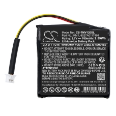 Compatible battery replacement for TomTom 6027A0117401,6027A0117412,KM1,XLHS416*08338