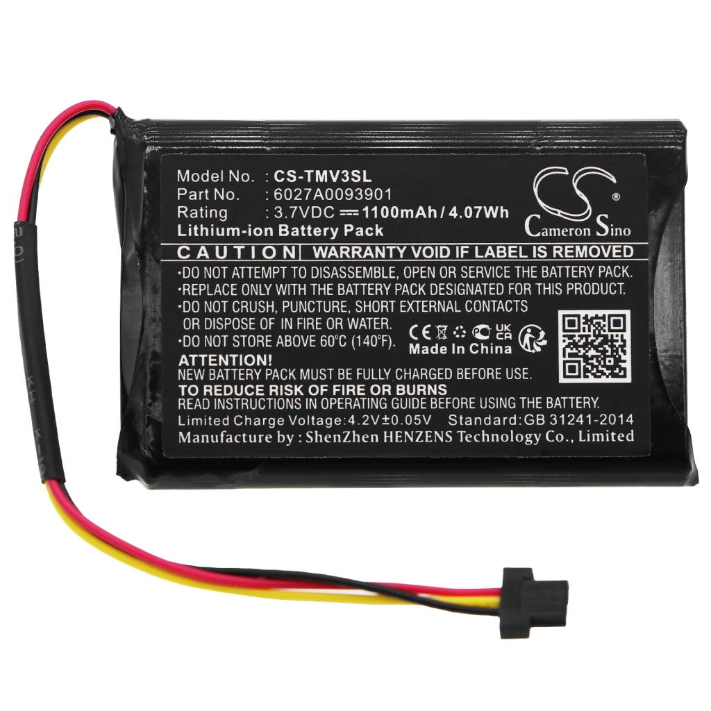 Baterija za GPS, Navigator TomTom CS-TMV3SL