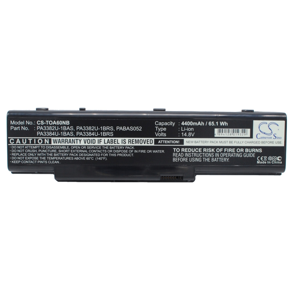 Baterija za prijenosno računalo Toshiba CS-TOA60NB