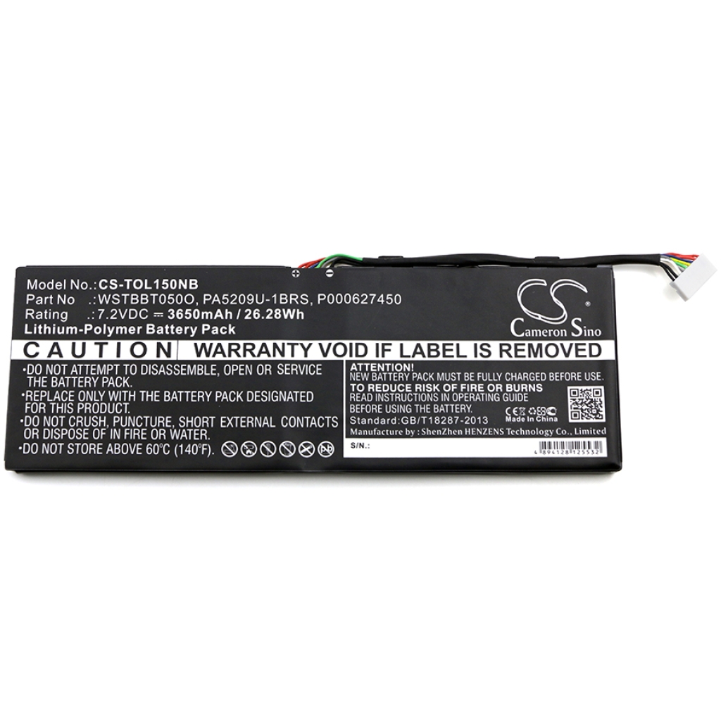 Baterija za prijenosno računalo Toshiba CS-TOL150NB