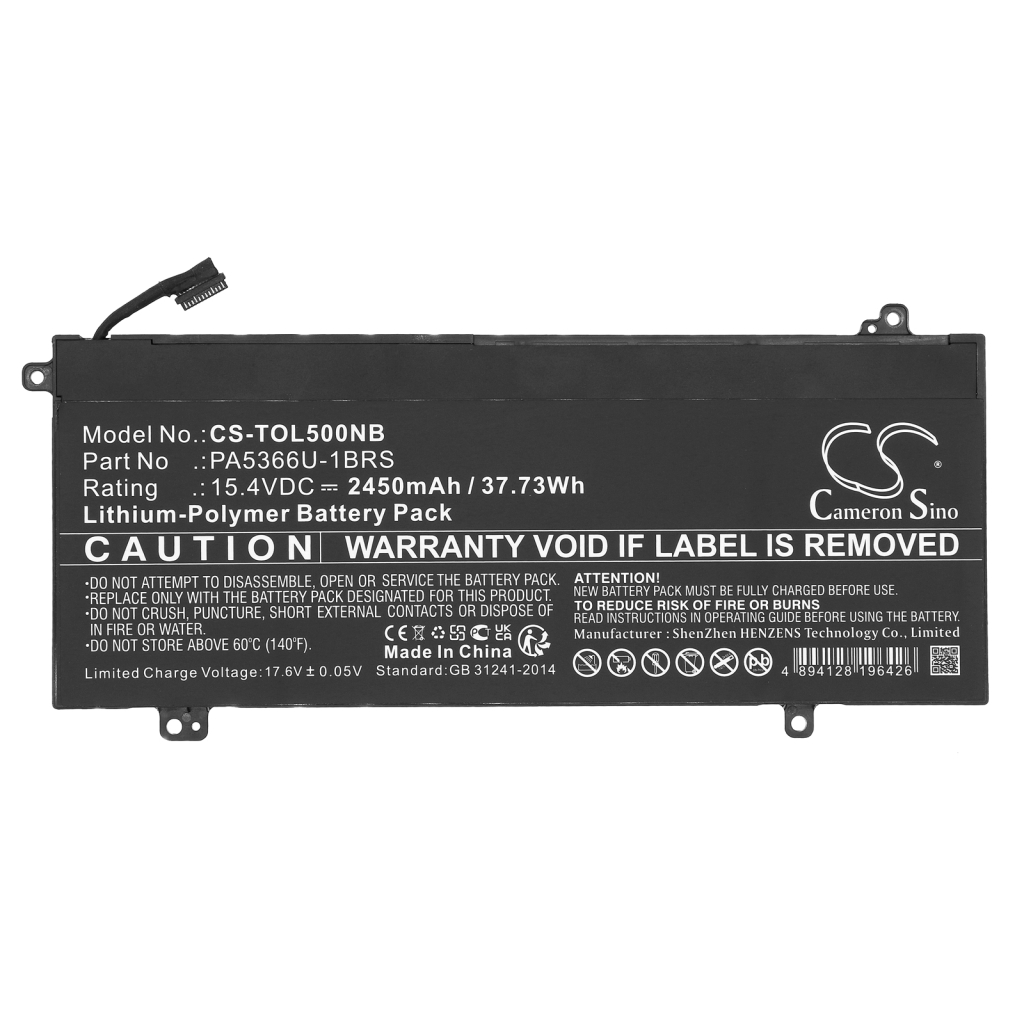 Baterija za prijenosno računalo Toshiba CS-TOL500NB
