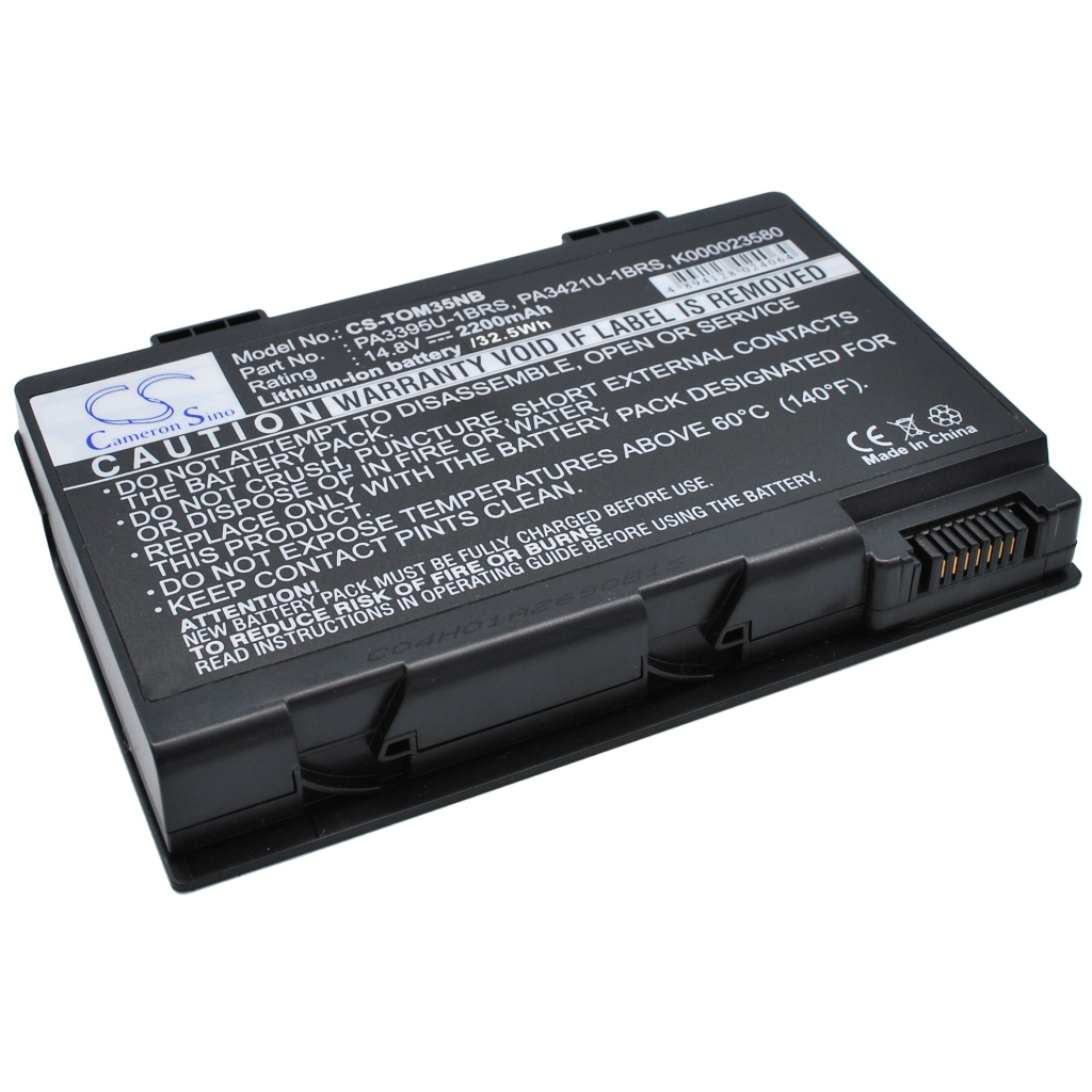 Toshiba laptop battery CS-TOM35NB 14.8V 2200mAh