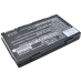 Plain top of black laptop battery case