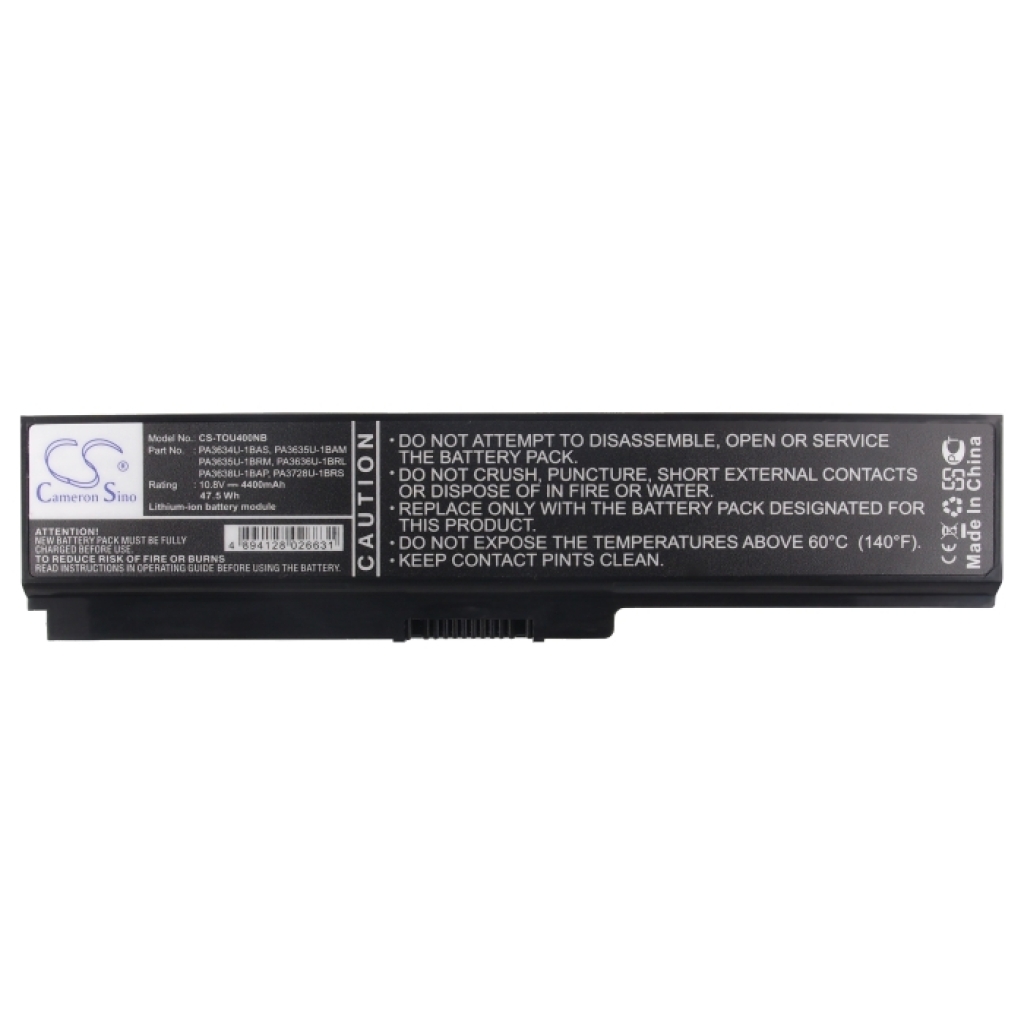 Baterija za prijenosno računalo Toshiba CS-TOU400NB