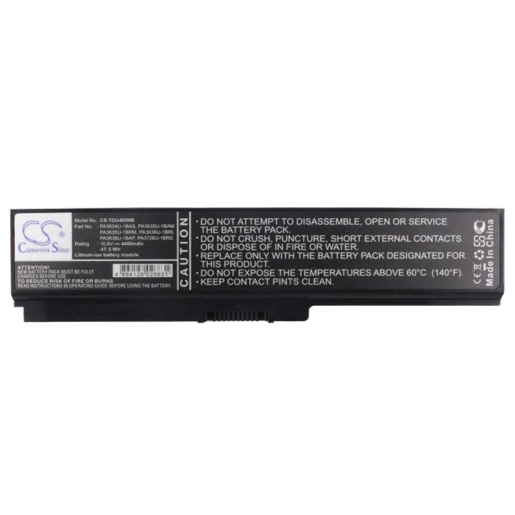 Baterija za prijenosno računalo Toshiba CS-TOU400NB