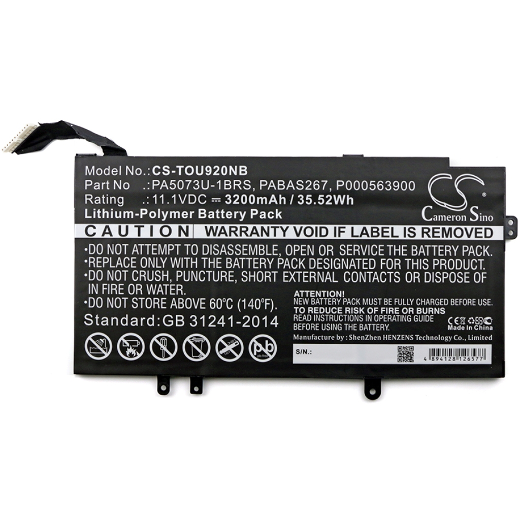 Baterija za prijenosno računalo Toshiba CS-TOU920NB