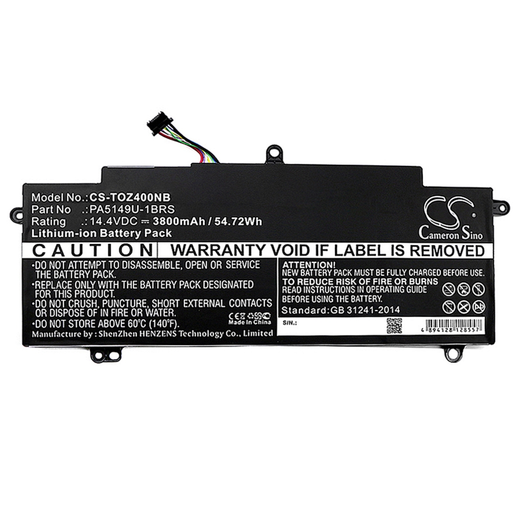 Baterija za prijenosno računalo Toshiba CS-TOZ400NB