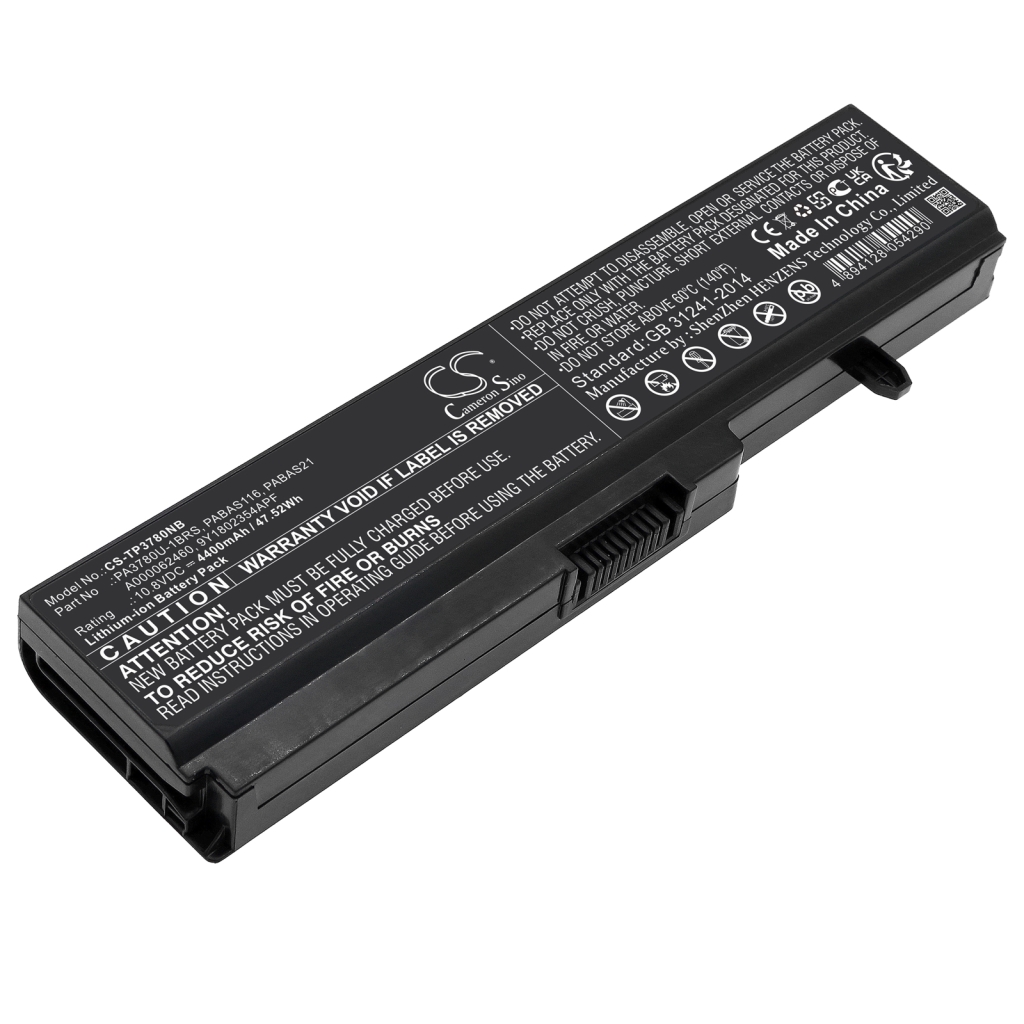 Baterija za prijenosno računalo Toshiba CS-TP3780NB