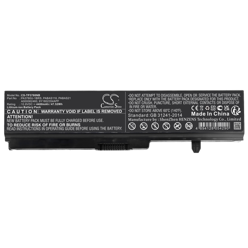 Baterija za prijenosno računalo Toshiba CS-TP3780NB