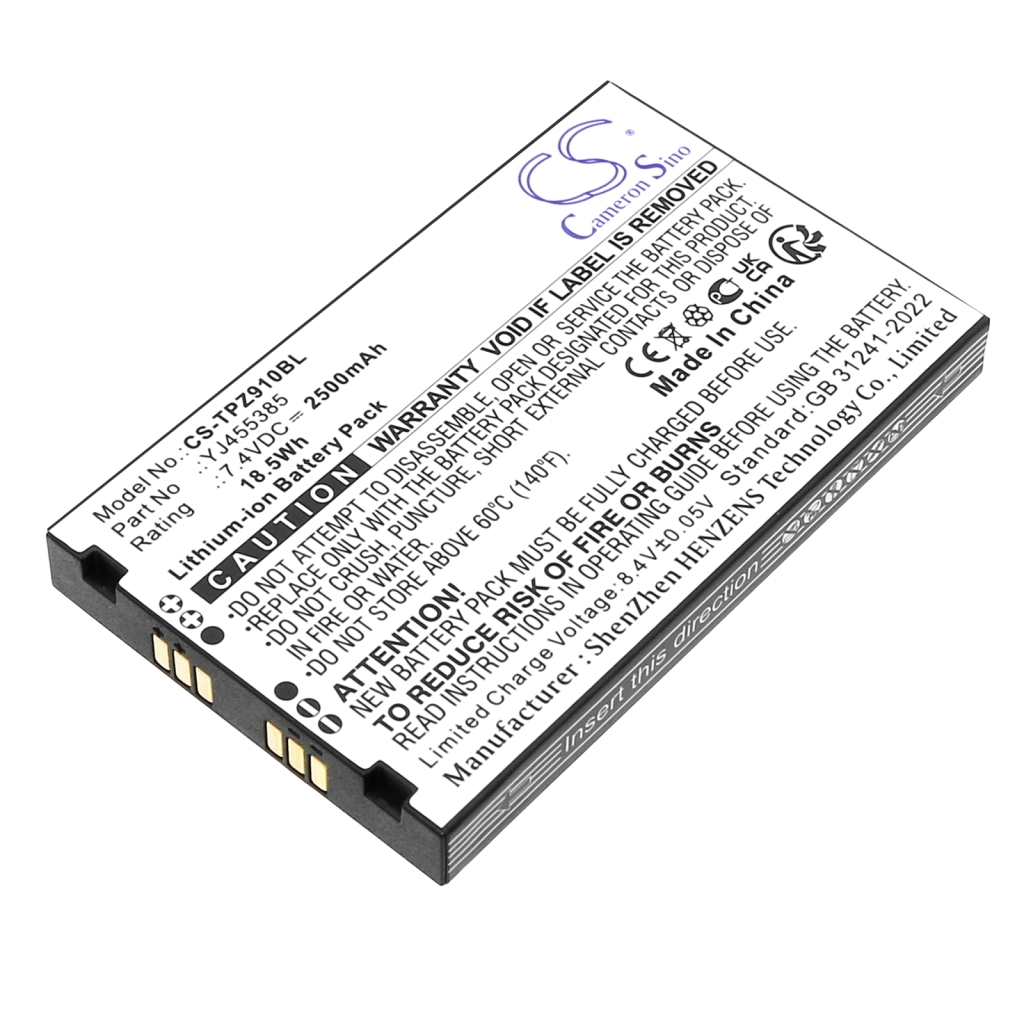 Baterija za terminal za plaćanje Topwise Z91 (CS-TPZ910BL)