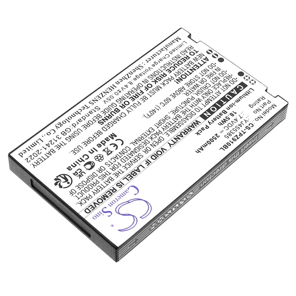Baterija za terminal za plaćanje Topwise Z91 (CS-TPZ910BL)