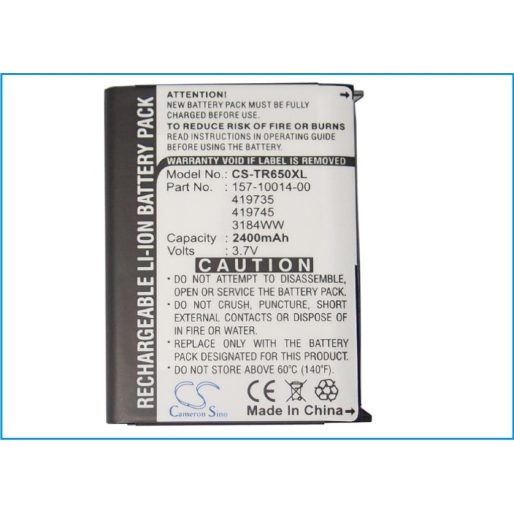 Baterija kompatibilno s CINGULAR Palm CS-TR650XL