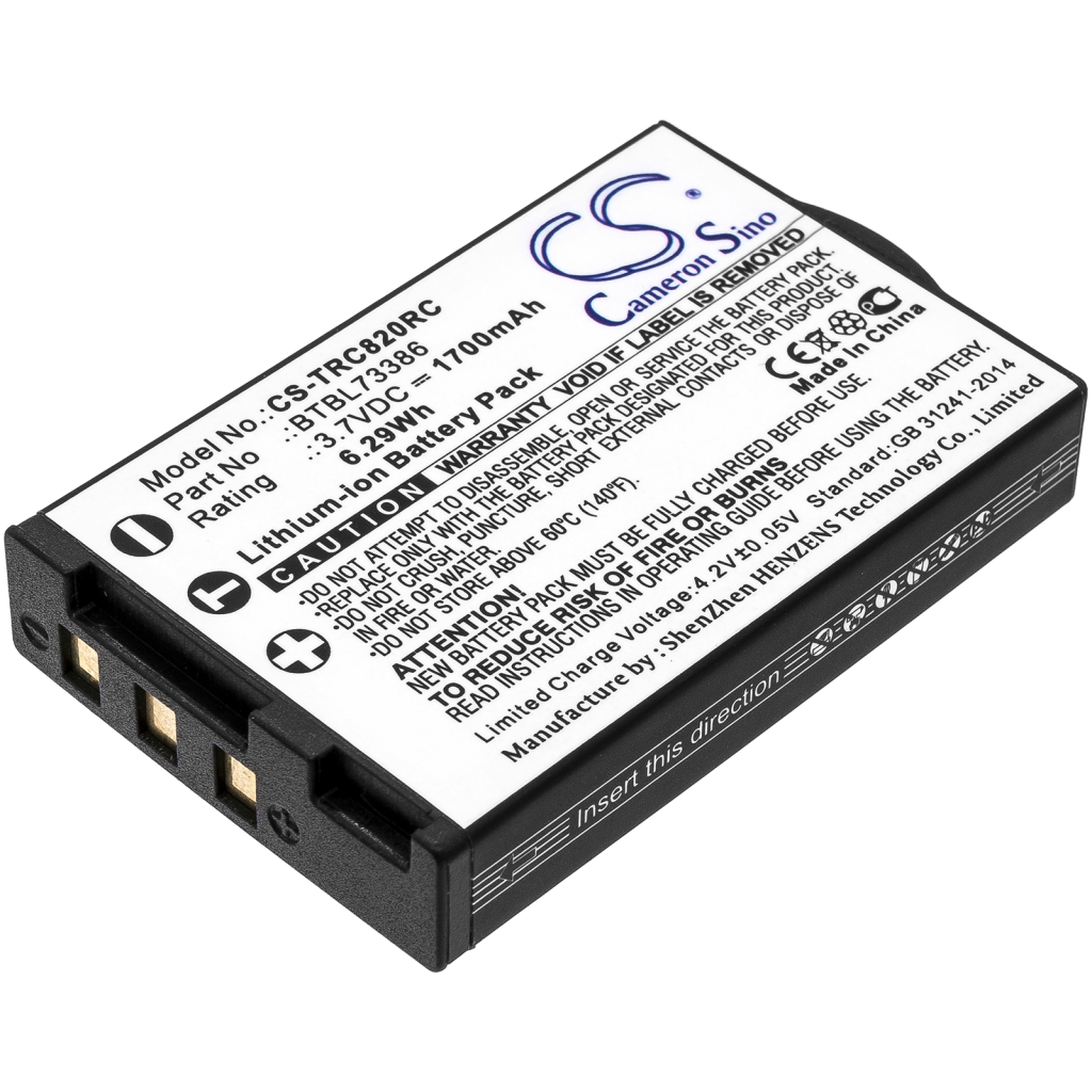 Baterija za daljinski upravljač Urc CS-TRC820RC