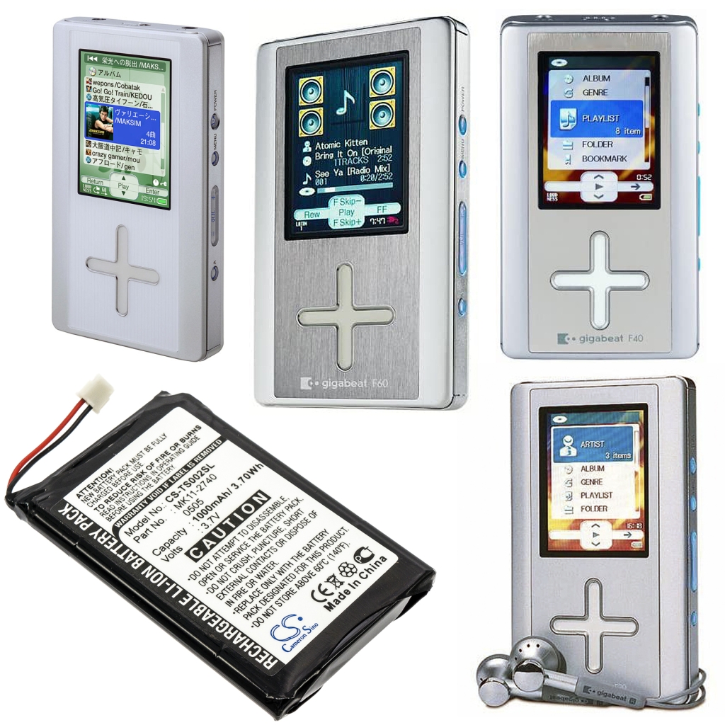 Baterija za MP3, MP4, PMP Toshiba CS-TS002SL