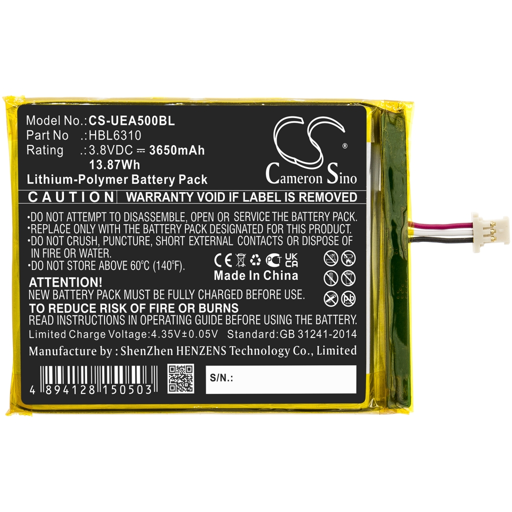 Baterija za barkod skener Urovo i6310 (CS-UEA500BL)
