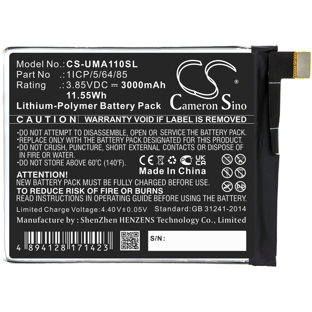 Baterija za mobilni telefon Umi UMIDIGI A1 Pro (CS-UMA110SL)