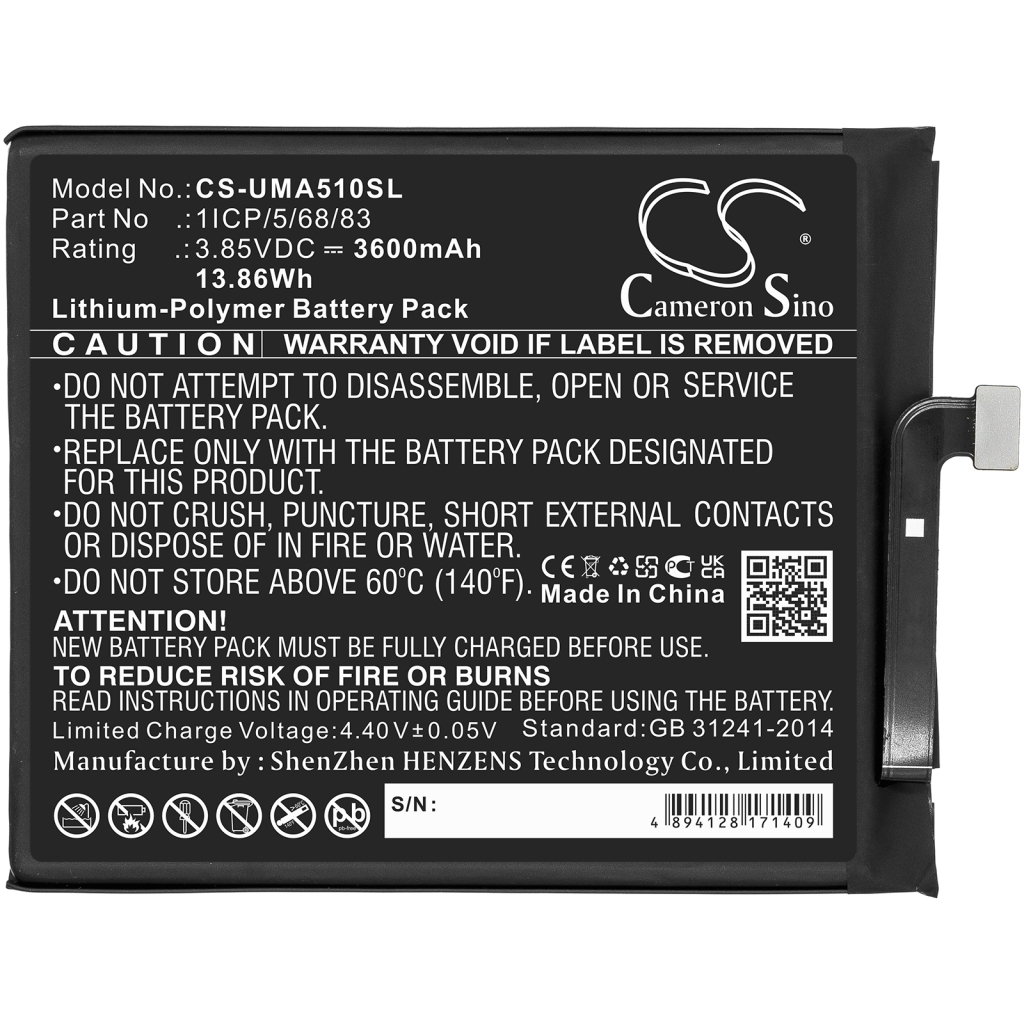Baterija za mobilni telefon Umi CS-UMA510SL