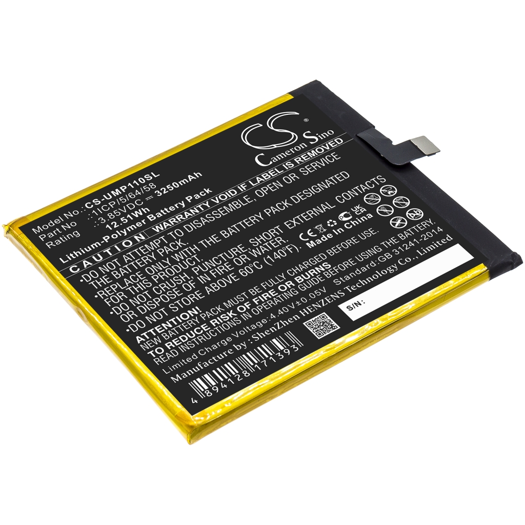 Baterija za mobilni telefon Umi UMIDIGI One Pro (CS-UMP110SL)