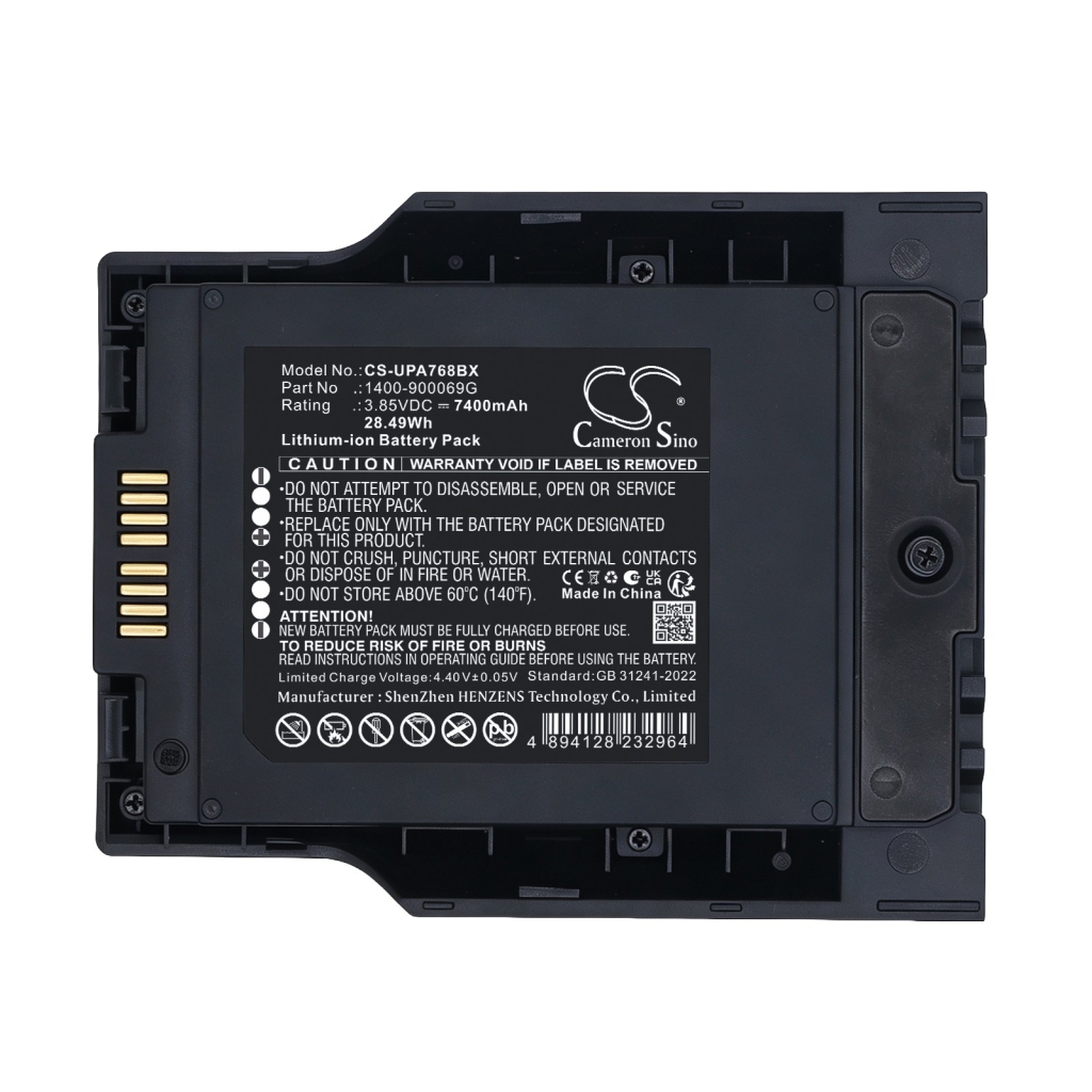 Baterije kompatibilno s Unitech PA768 PA768 Rugged Mobile Computer CS-UPA768BX