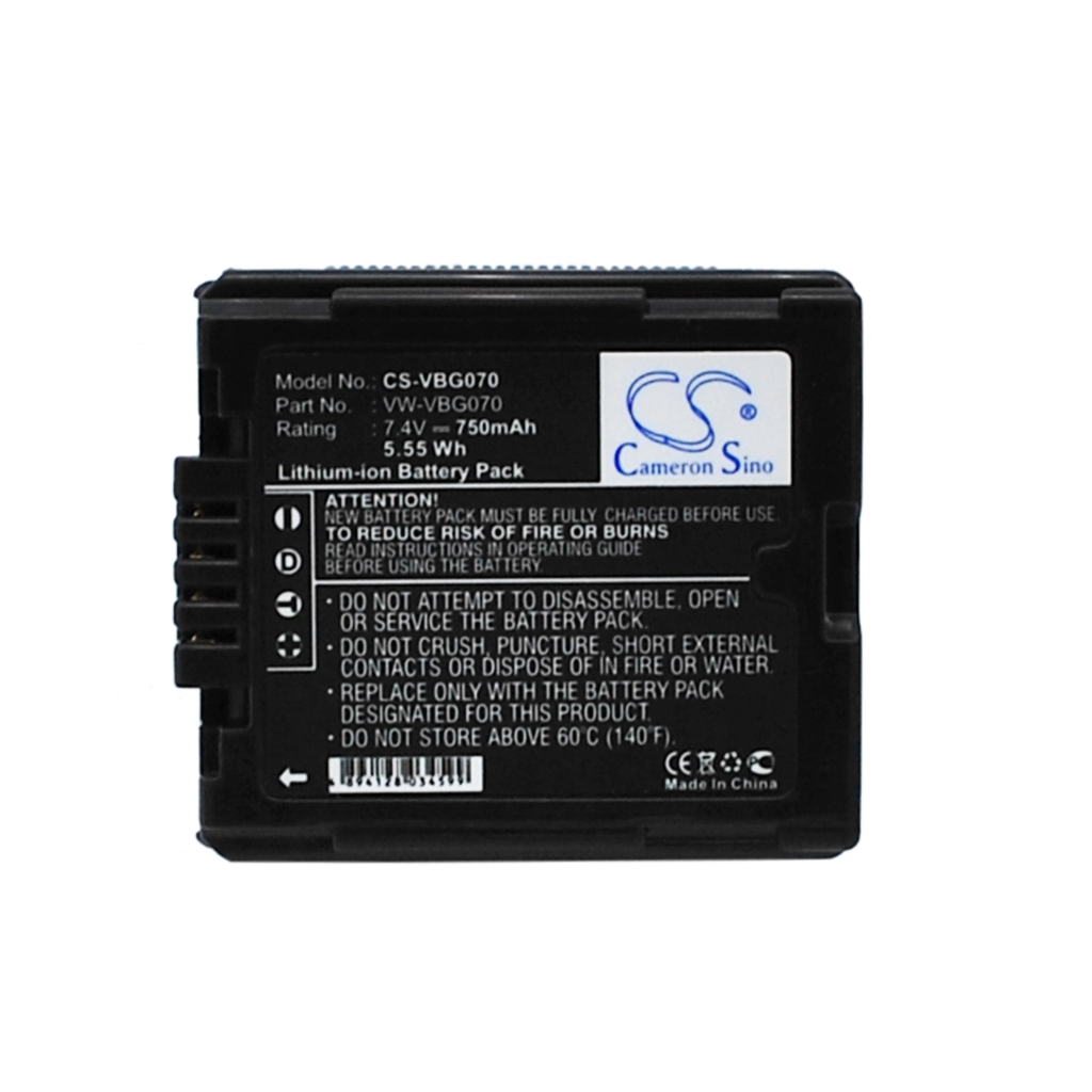 Baterija za fotoaparat Panasonic CS-VBG070