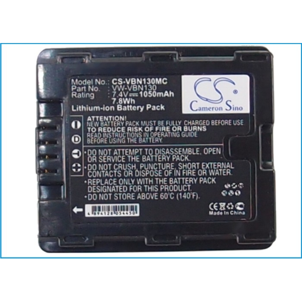 Baterija za fotoaparat Panasonic CS-VBN130MC