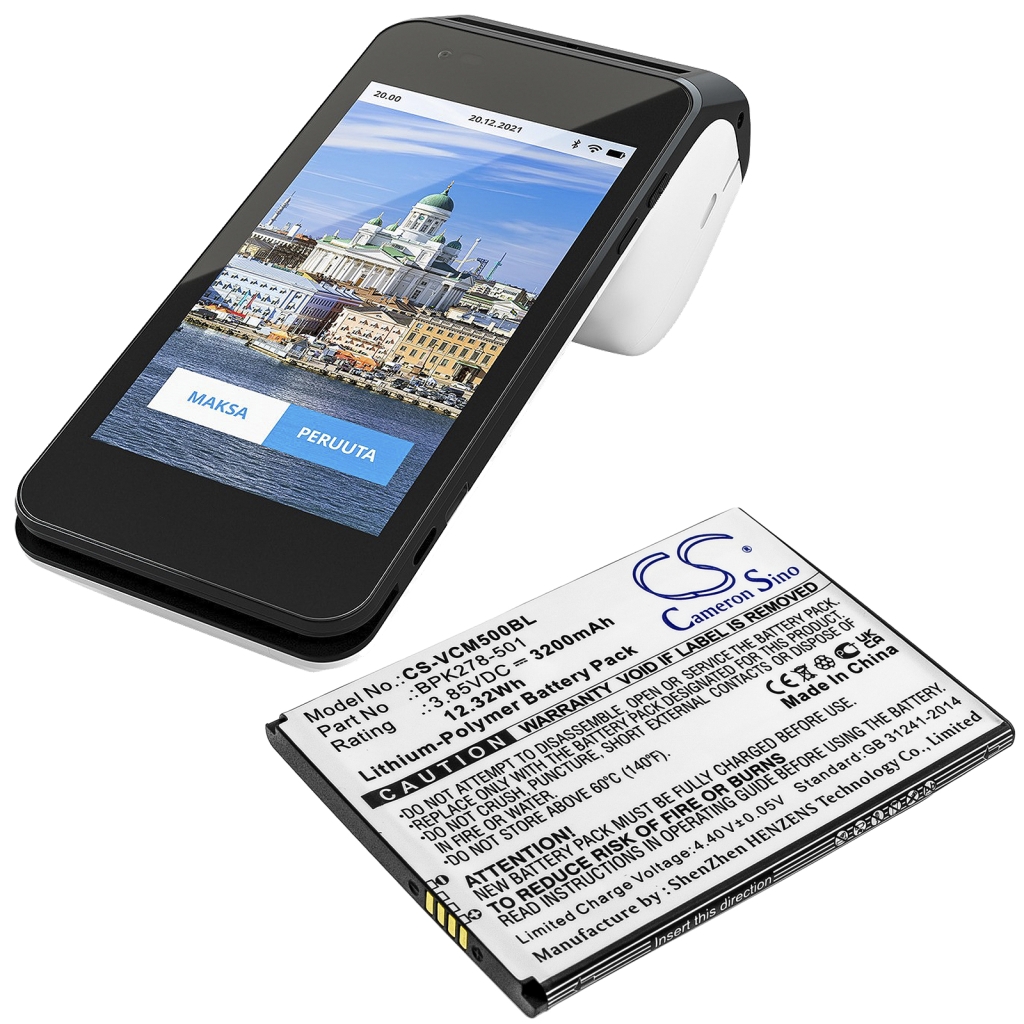 Baterija za terminal za plaćanje Verifone CS-VCM500BL