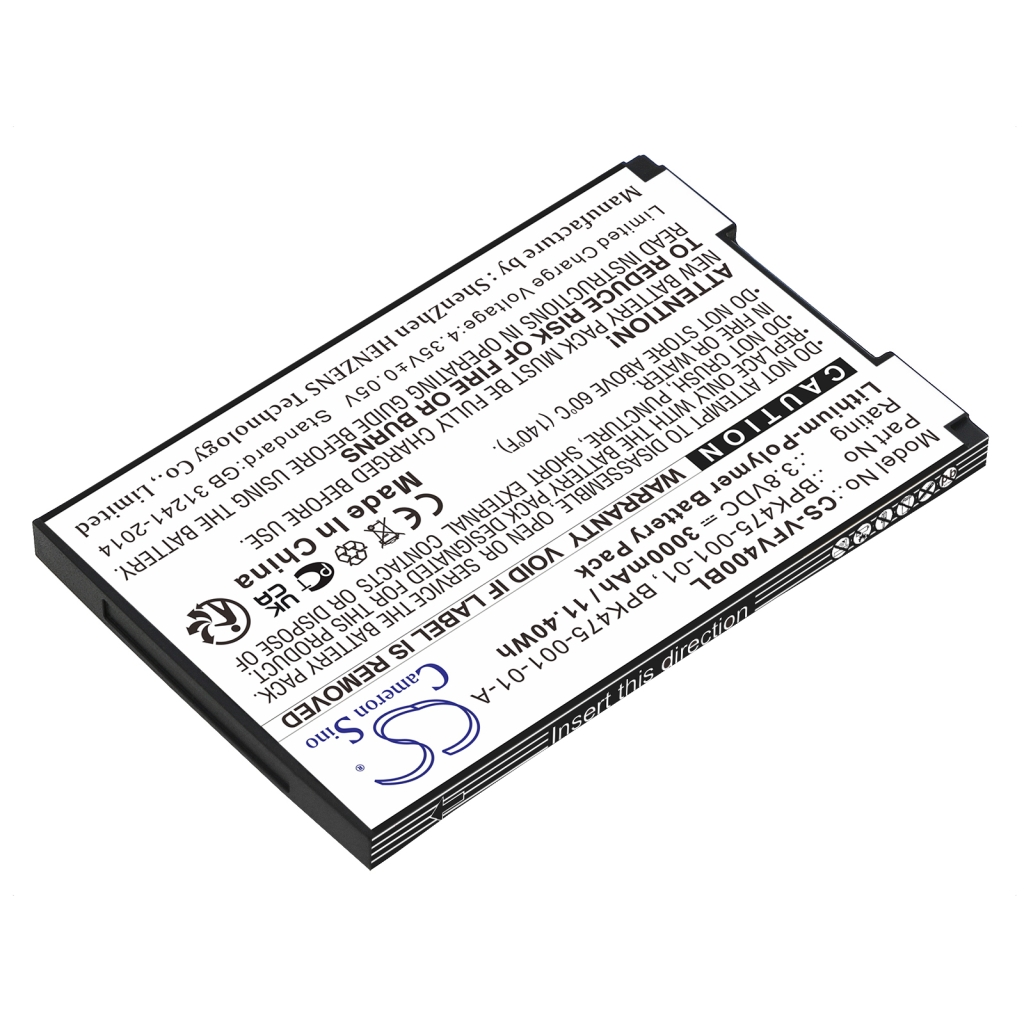 Baterija za terminal za plaćanje Verifone CS-VFV400BL