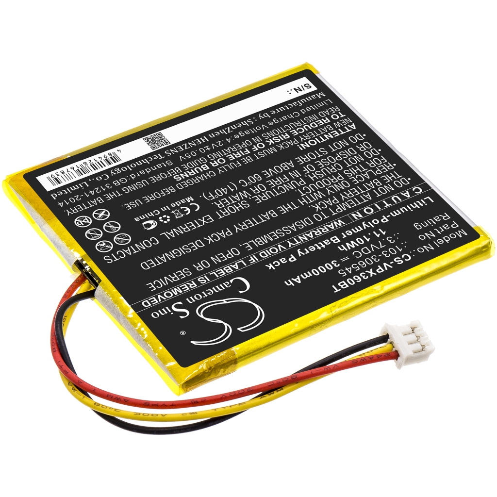 Baterija za sigurnosnu kameru doma Visonic CS-VPX360BT