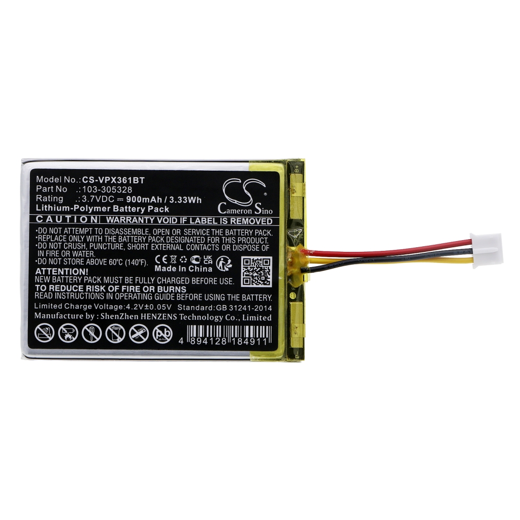 Baterija za pametni dom Visonic CS-VPX361BT