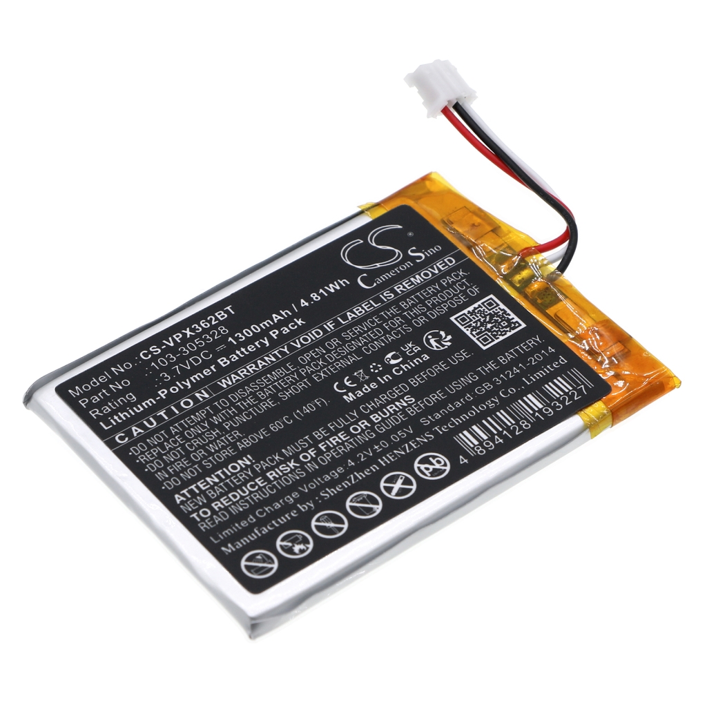 Baterija za sigurnosnu kameru doma Visonic CS-VPX362BT