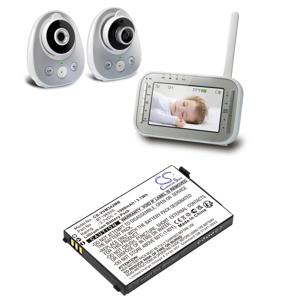 Baterija za BabyPhone Vtech CS-VVM342MB
