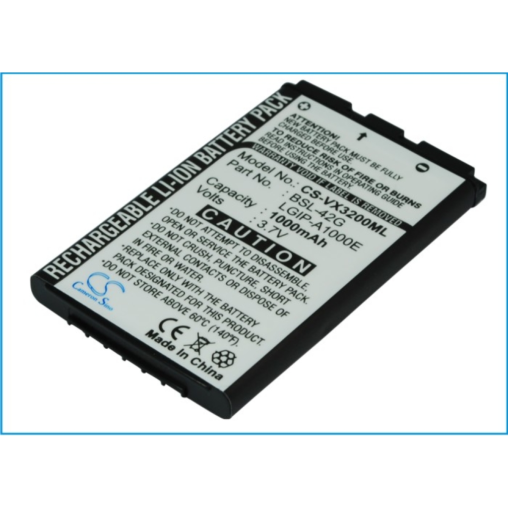 Baterija za mobilni telefon LG CS-VX3200ML
