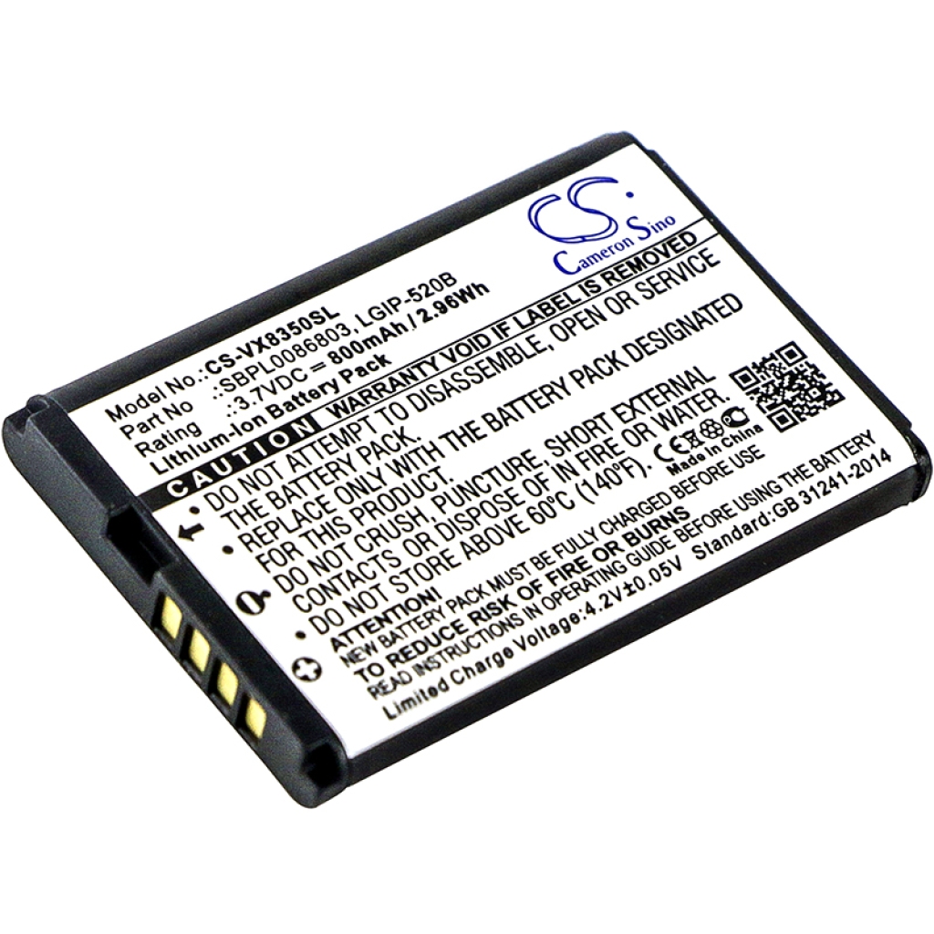 Baterija za mobilni telefon LG VX5200