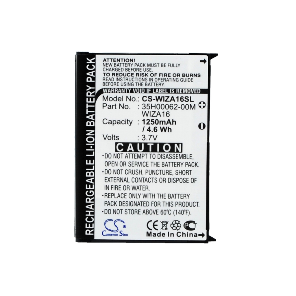 Baterija kompatibilno s Vodafone HTC CINGULAR E-Plus O2 Orange T-Mobile COBRA DOPOD ERA i-Mate Qtek CS-WIZA16SL