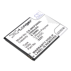 Kompatibilna zamjena baterije za Wiko 5251,S104-V02000-000,S104-V02000-001,S104-V02000-012