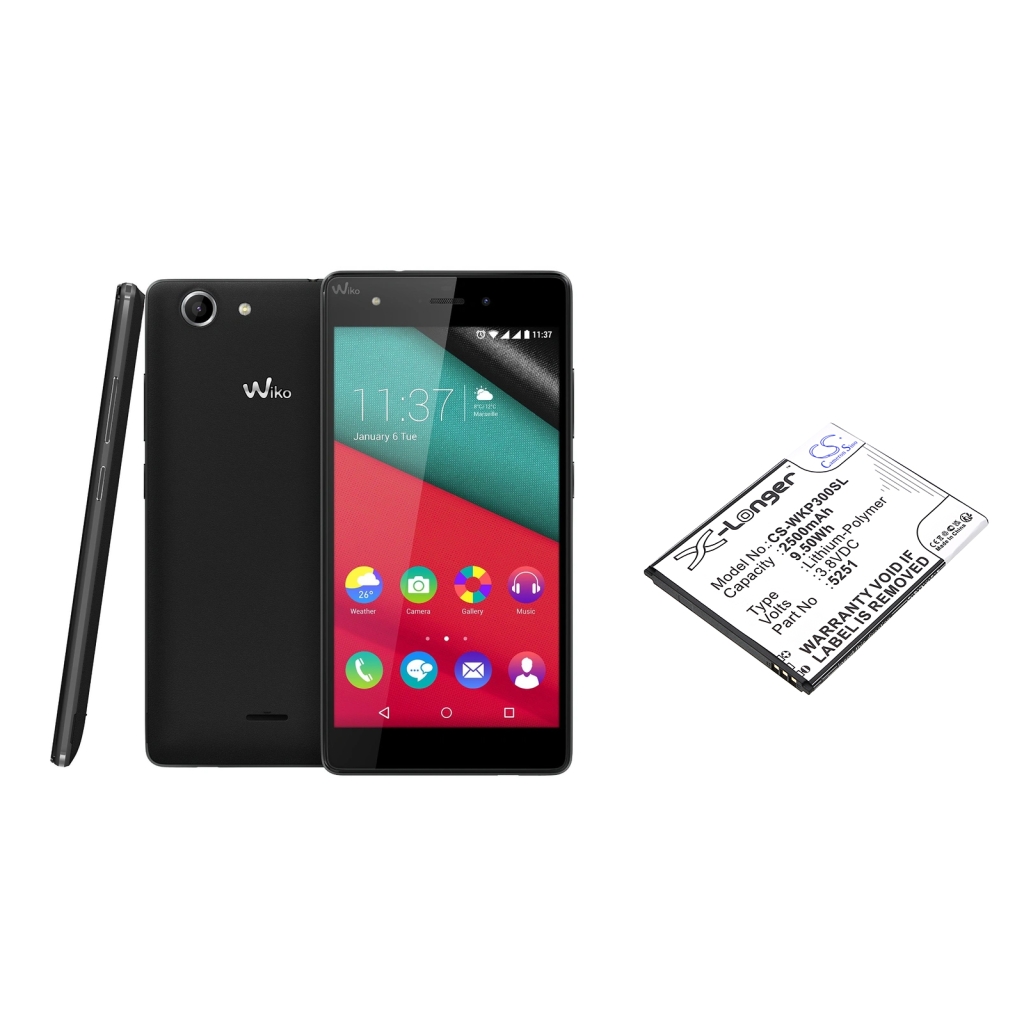 Baterija za mobilni telefon Wiko Tommy 4G (CS-WKP300SL)