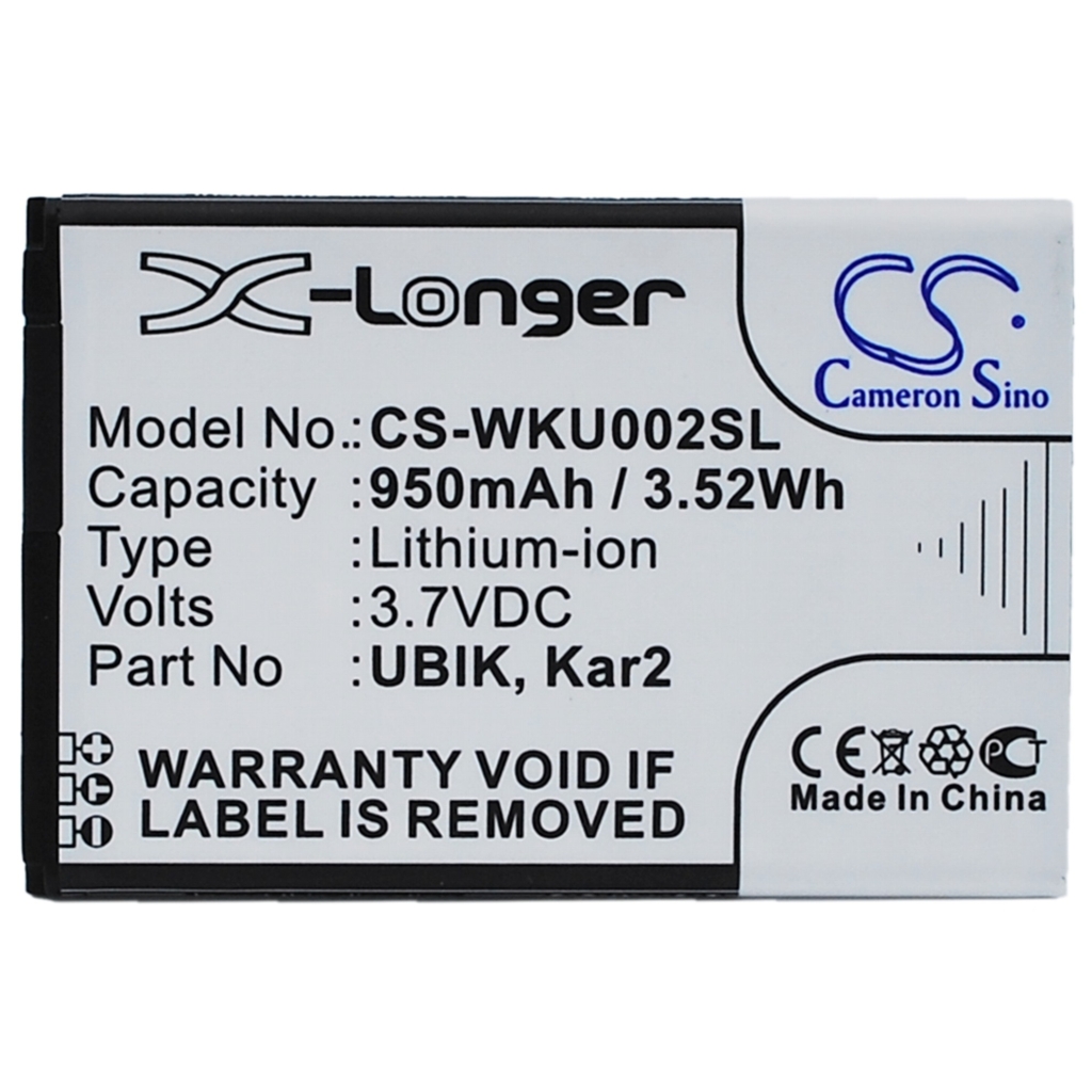 Battery for Wiko Kar2