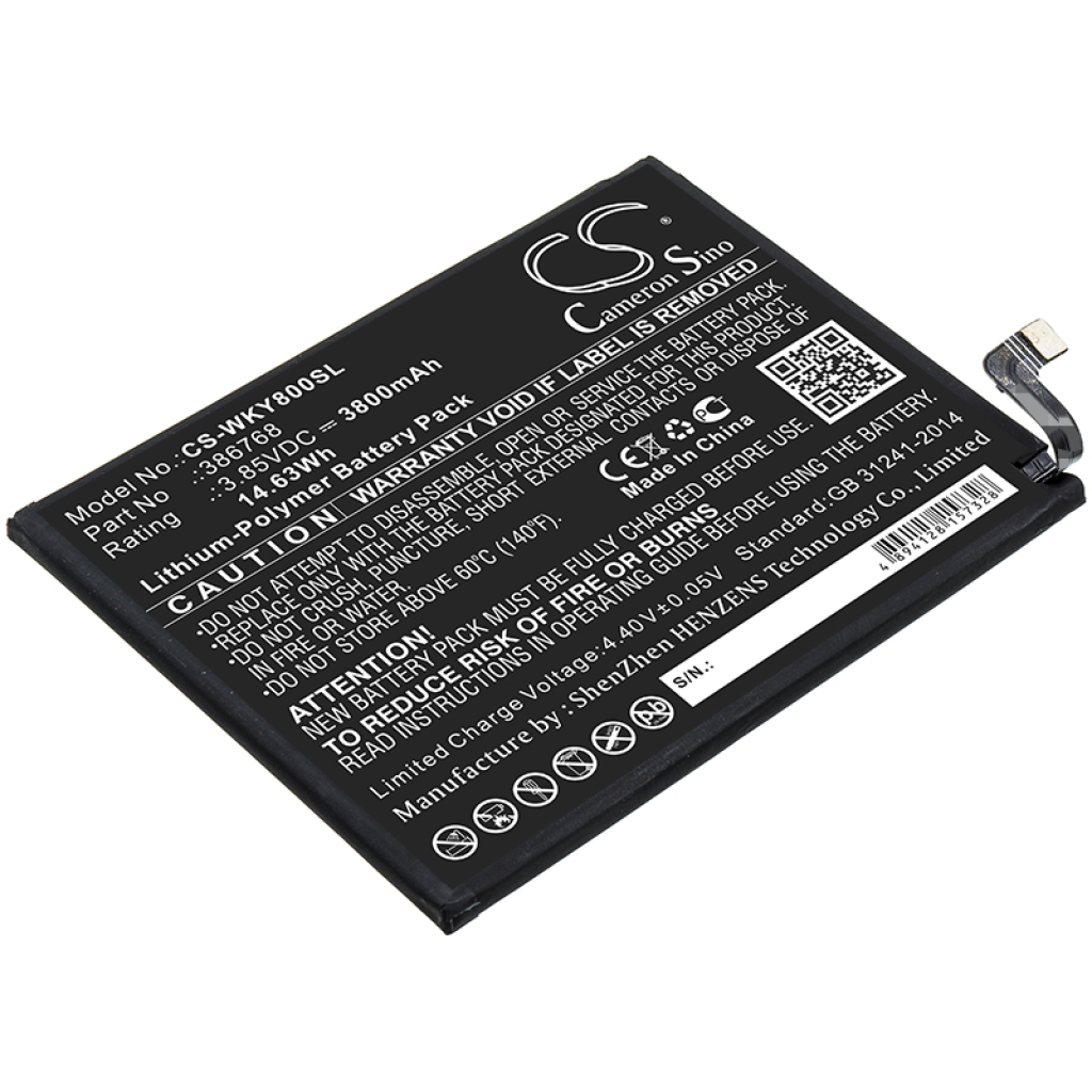 Kompatibilna zamjena baterije za Wiko 386768