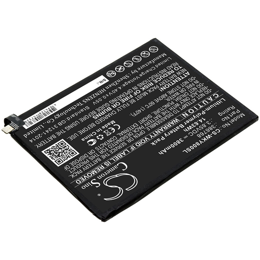Kompatibilna zamjena baterije za Wiko 386768