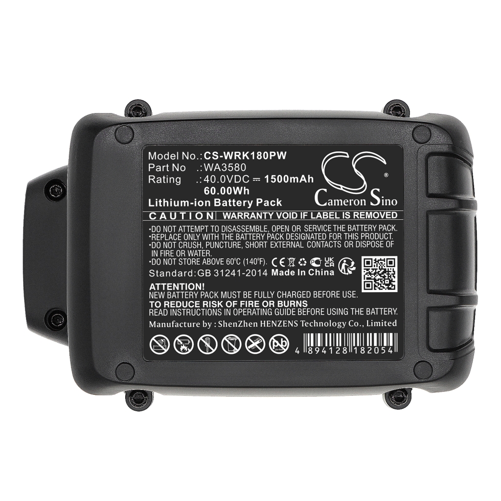 Kompatibilna zamjena baterije za Worx WA3580