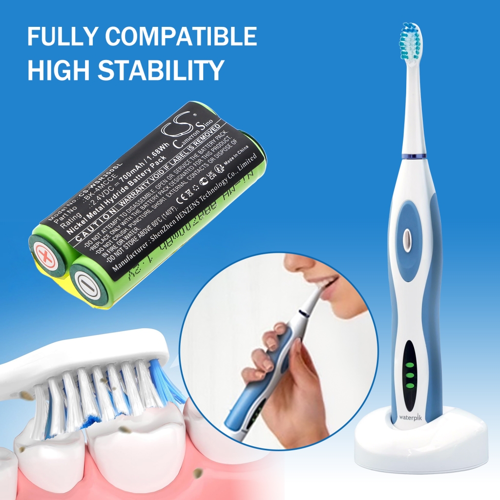 Kompatibilna zamjena baterije za Waterpik BK-4MCCE