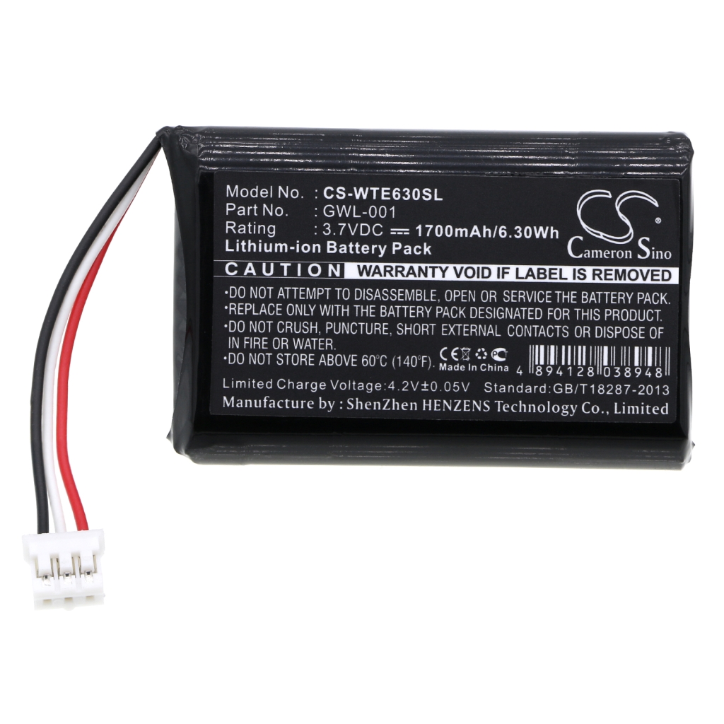 Baterija za tablet Wacom CS-WTE630SL