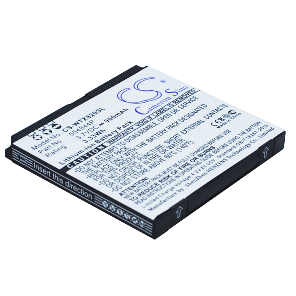 Kompatibilna zamjena baterije za Wayteq 554844P