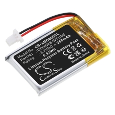Compatible battery replacement for XP Metal Detectors D088WS-WTUBE