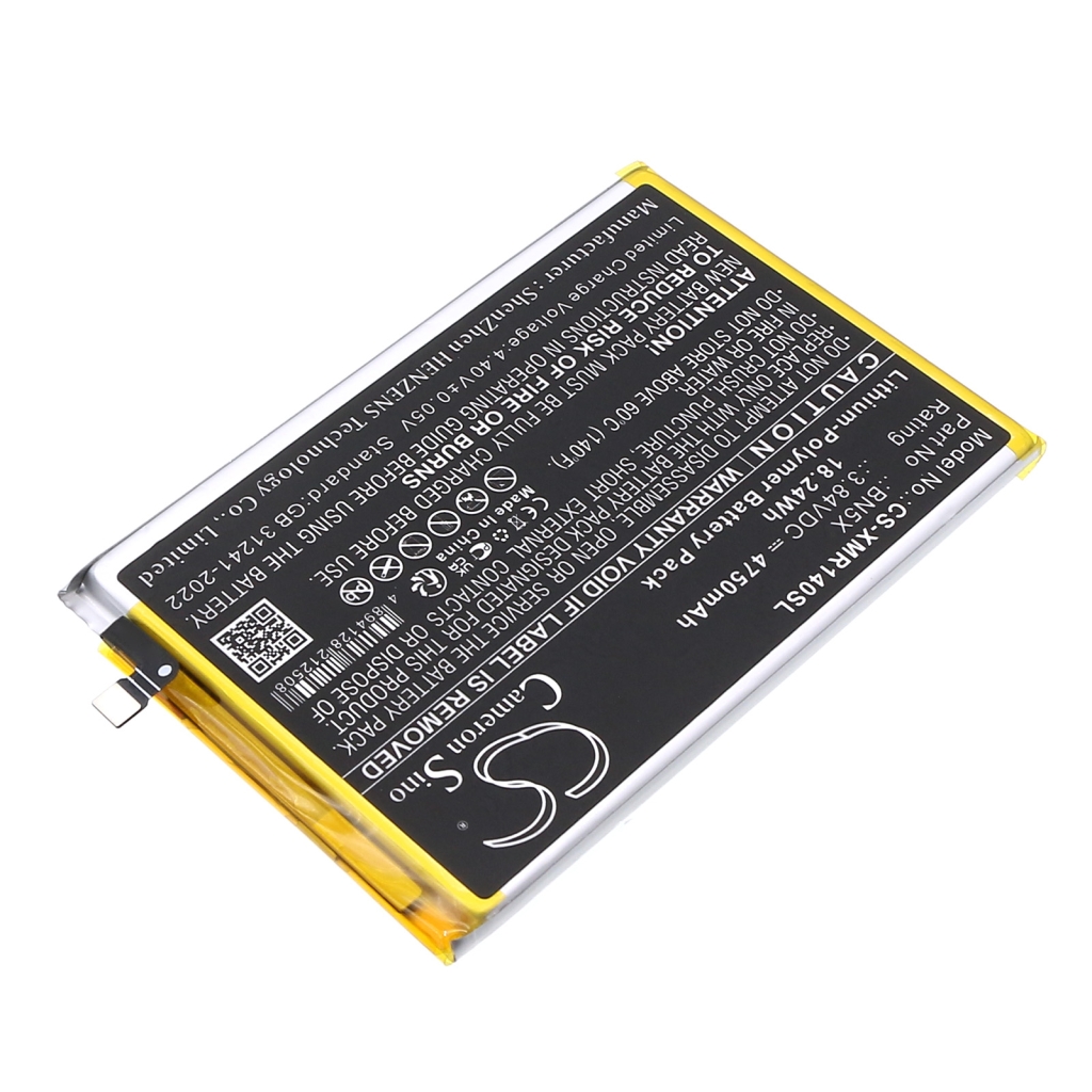 Compatible battery replacement for Xiaomi BN5X