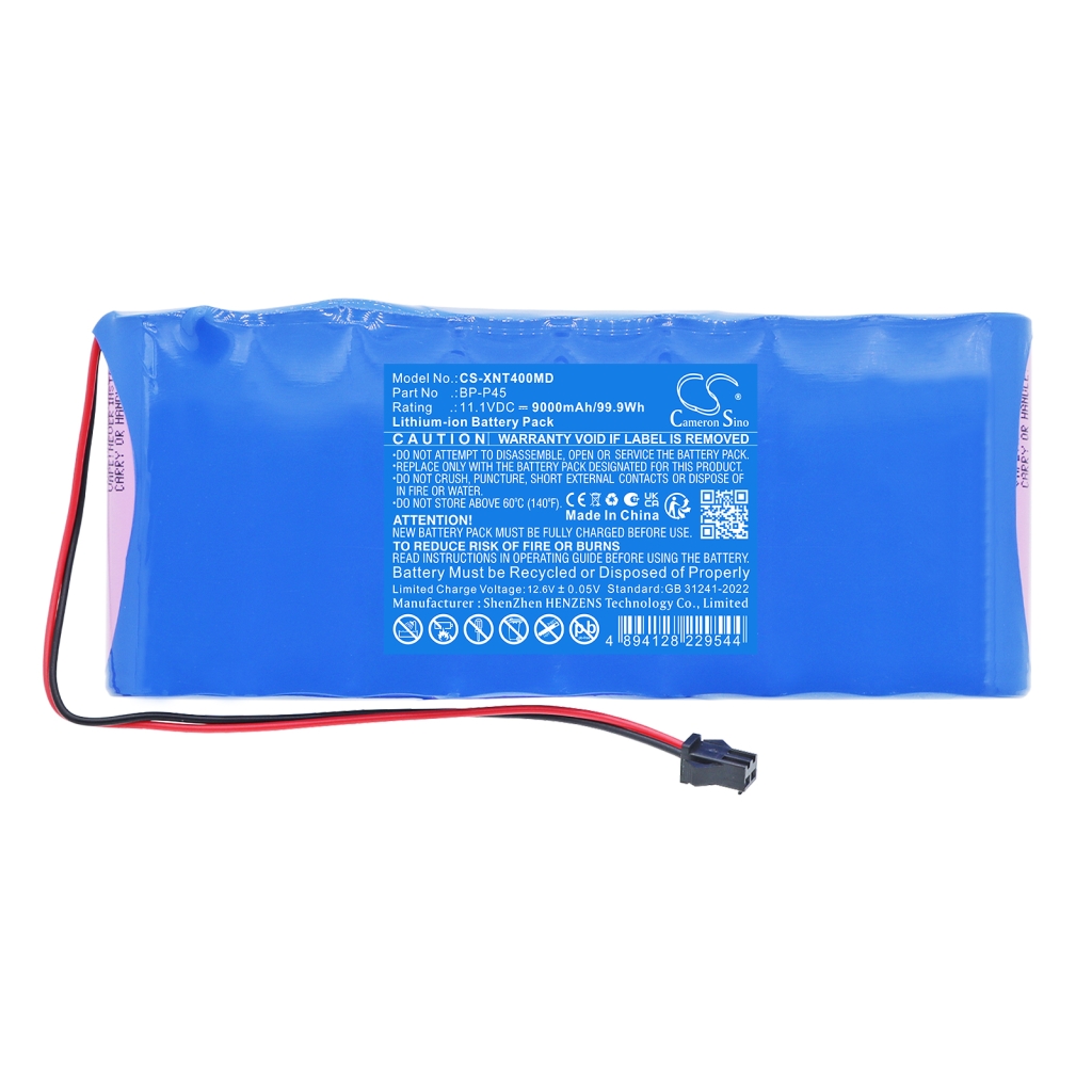 Li-ion baterijski paket Cameron Sino CS-XNT400MD 11,1V 9000mAh 99,9Wh za medicinski uređaj